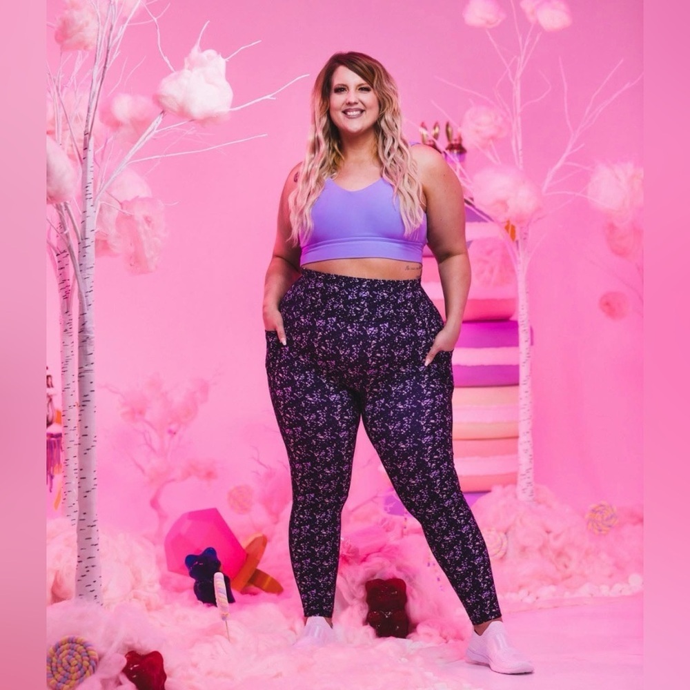 Buffbunny - Sugar Rush Collection Rosa Pocket Legging